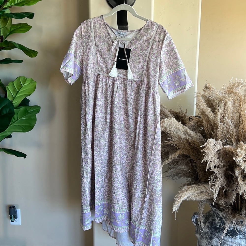 Boho pastel dress